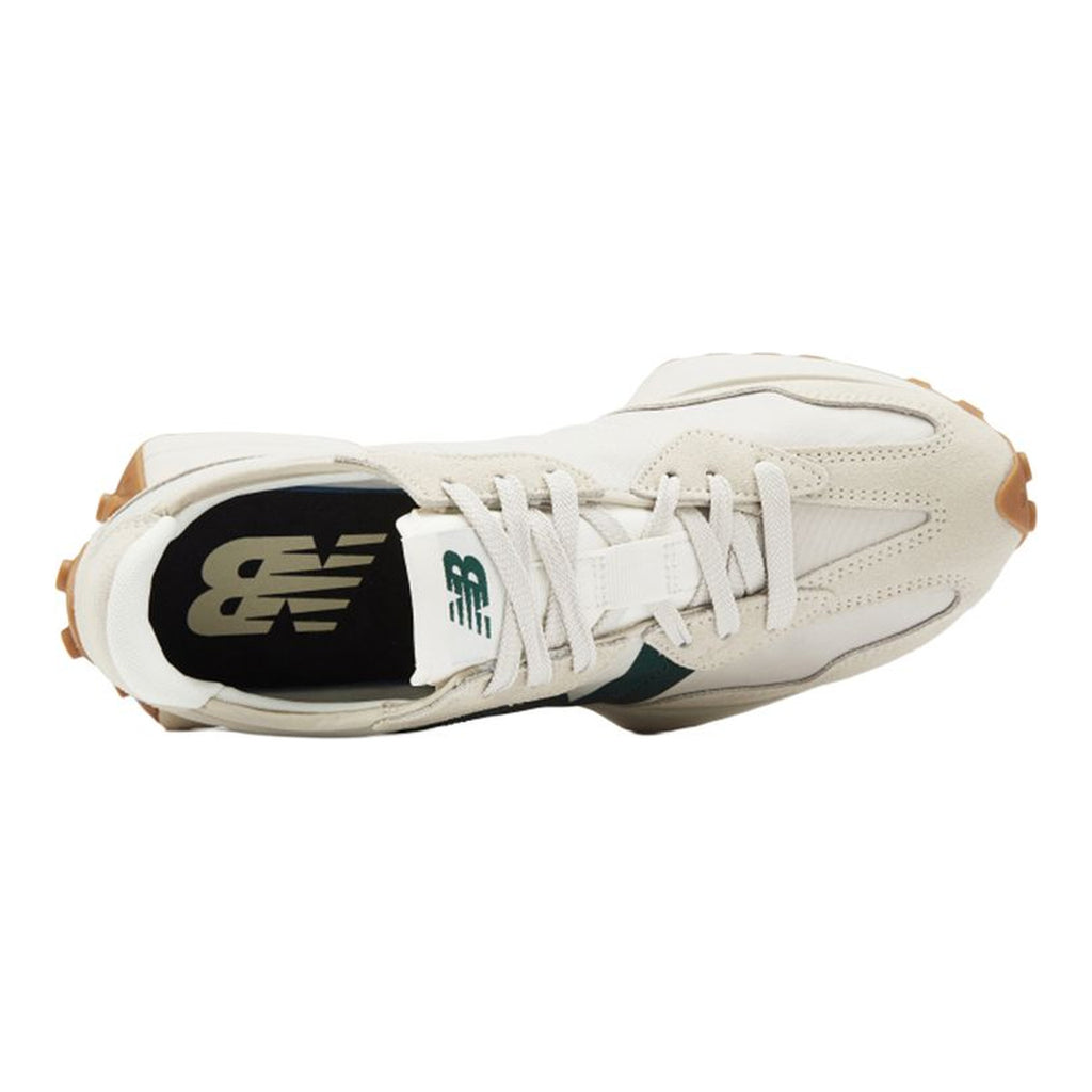 New Balance 327 Unisex Suede Lifestyle Sneakers – Grey/Green