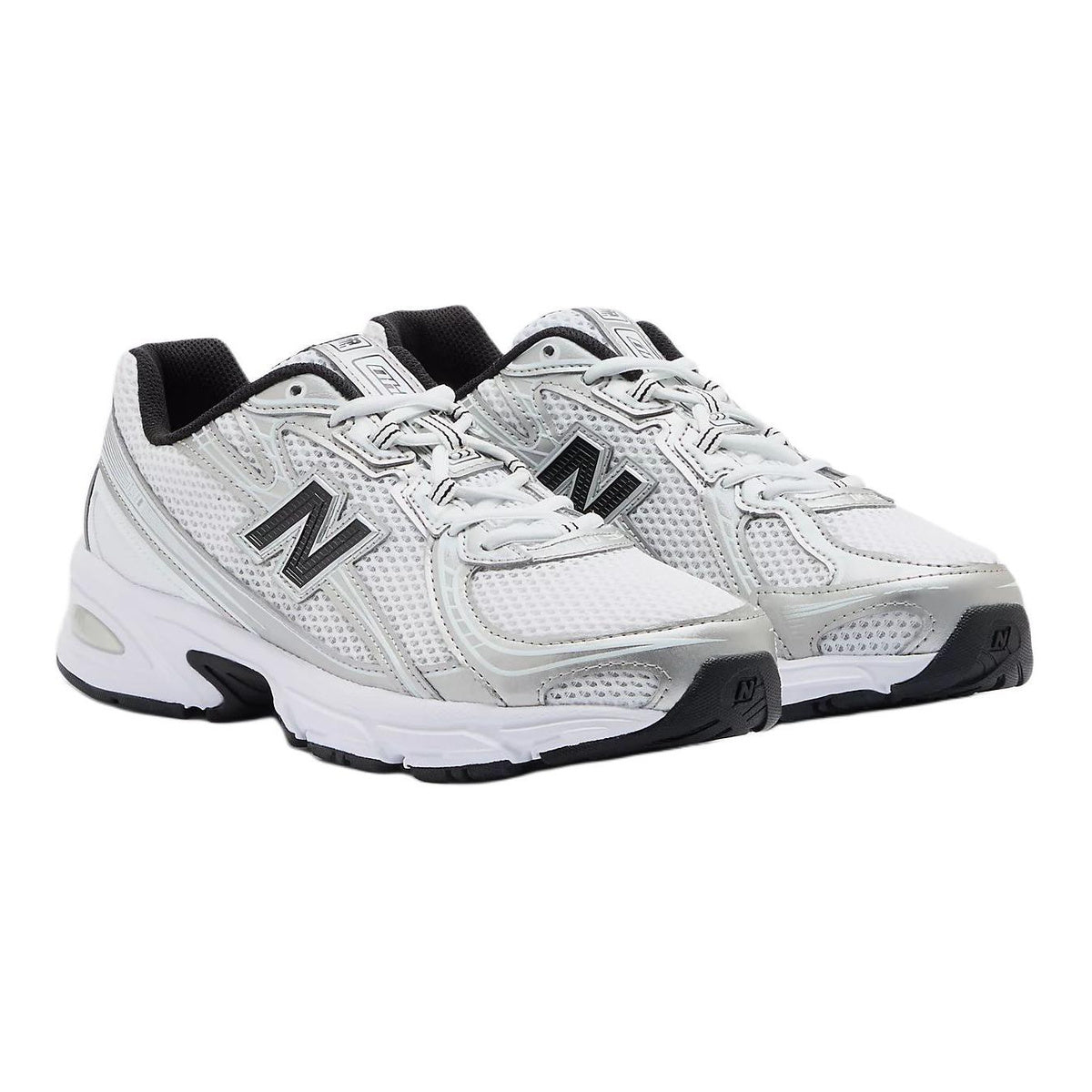 New Balance 740 Unisex Mesh Running Shoes – White/Silver/Black