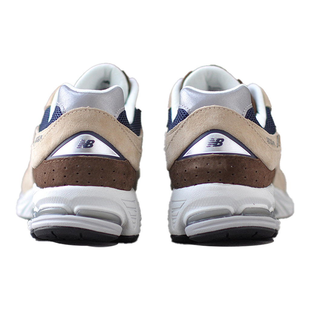New Balance 2002R Unisex Mesh and Suede Running Shoes – Beige/Yellow