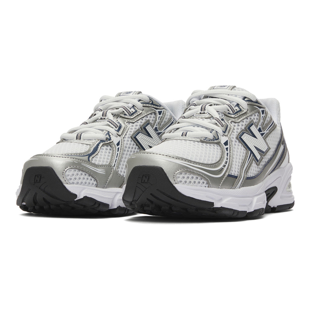 New Balance 740v2 Unisex Mesh Running Shoes – White/Silver/Navy