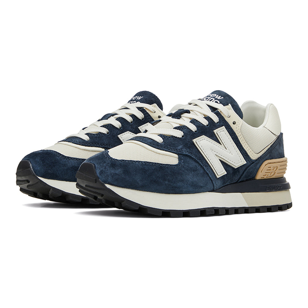 New Balance 574 Legacy Unisex Running Shoes - Blue/White