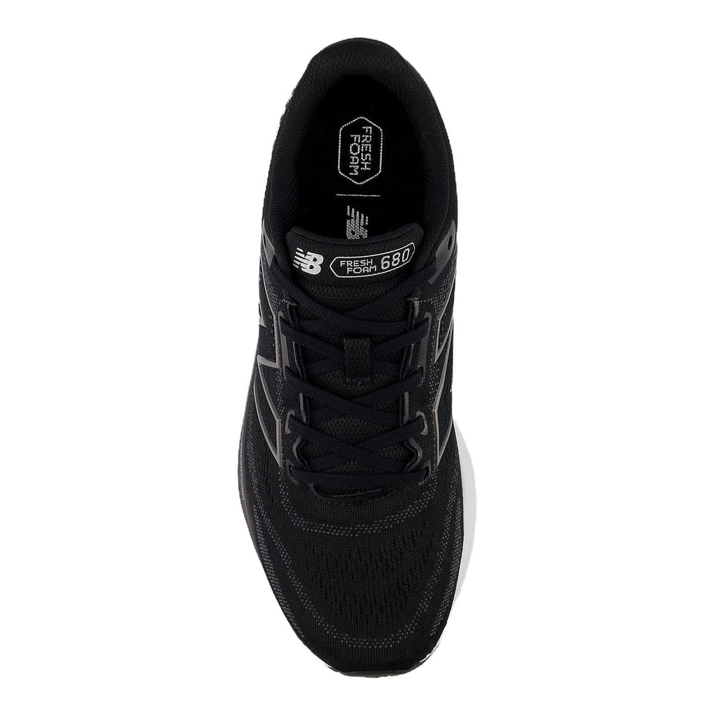 New Balance Fresh Foam 680 v8 Unisex Running Shoes - Black/White