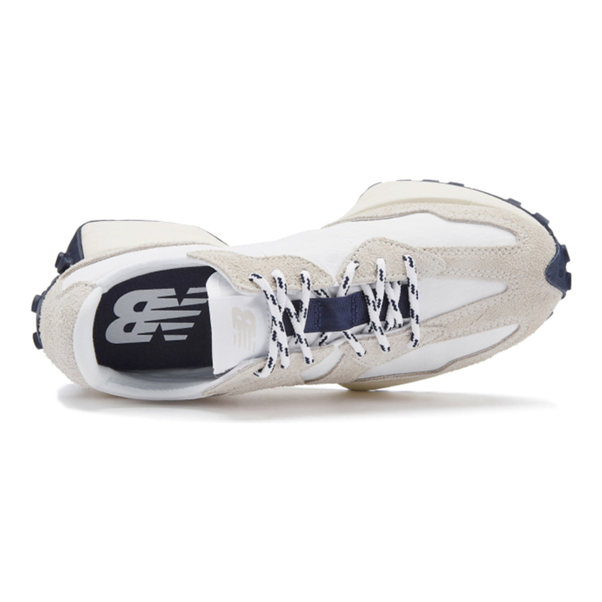 New Balance 327 Unisex Suede Lifestyle Sneakers – White/Cream