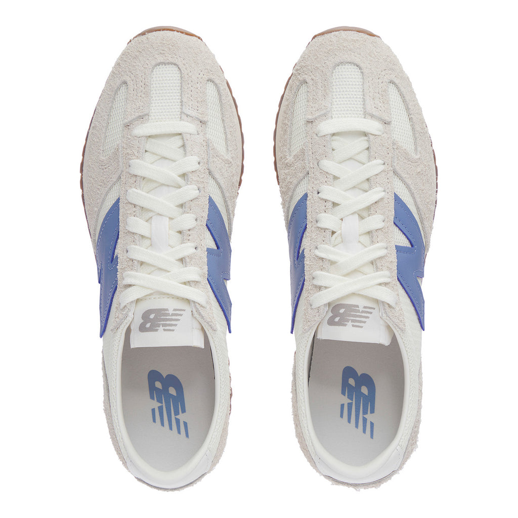 New Balance 471 Unisex Suede Lifestyle Shoes - Off-White/Blue