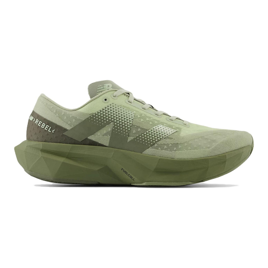 New Balance FuelCell Rebel v4 Unisex Lightweight Running Shoes – Triple Olive