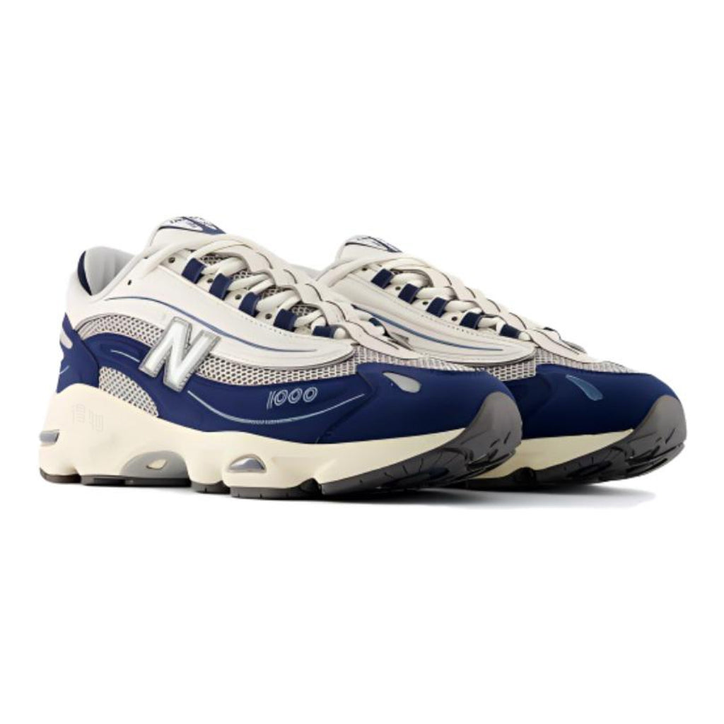 New Balance 1000 Unisex Lifestyle Sneakers - Blue/White
