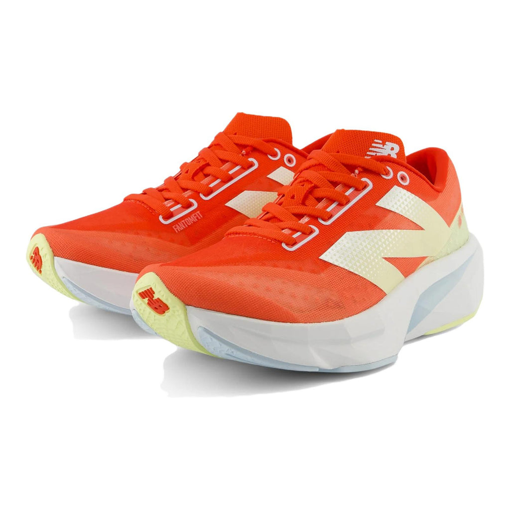 New Balance FuelCell Rebel v4 Unisex Lightweight Running Shoes – Coral/Citron