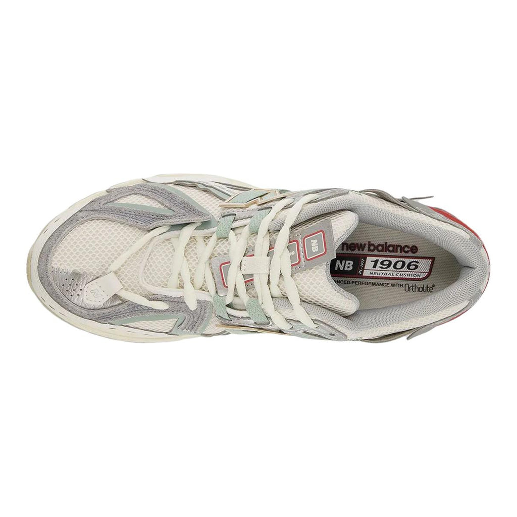 New Balance 1906A Unisex Mesh Lifestyle Running Sneakers – Beige/Green