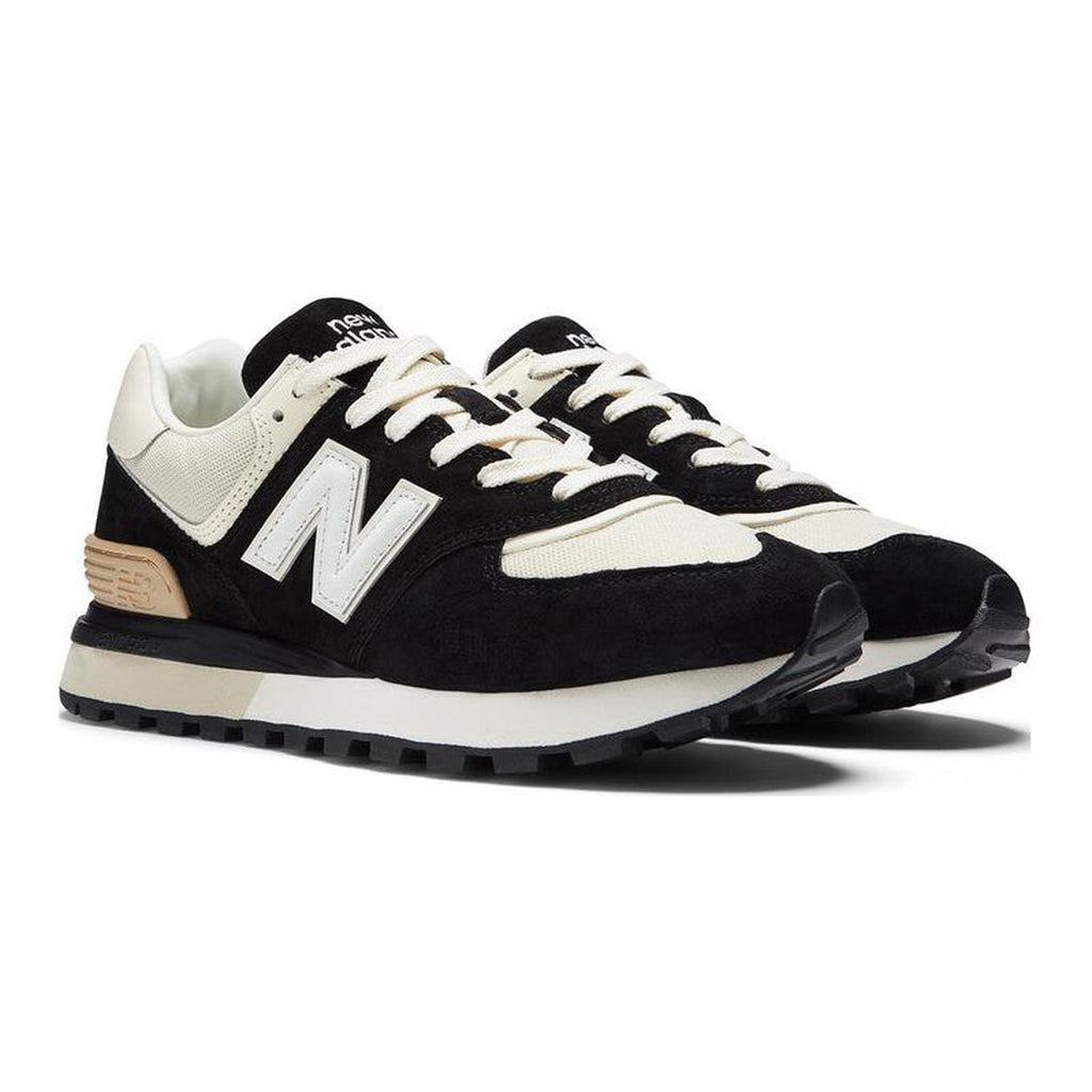 New Balance 574 Legacy Unisex Sneakers - Black/White/Brown