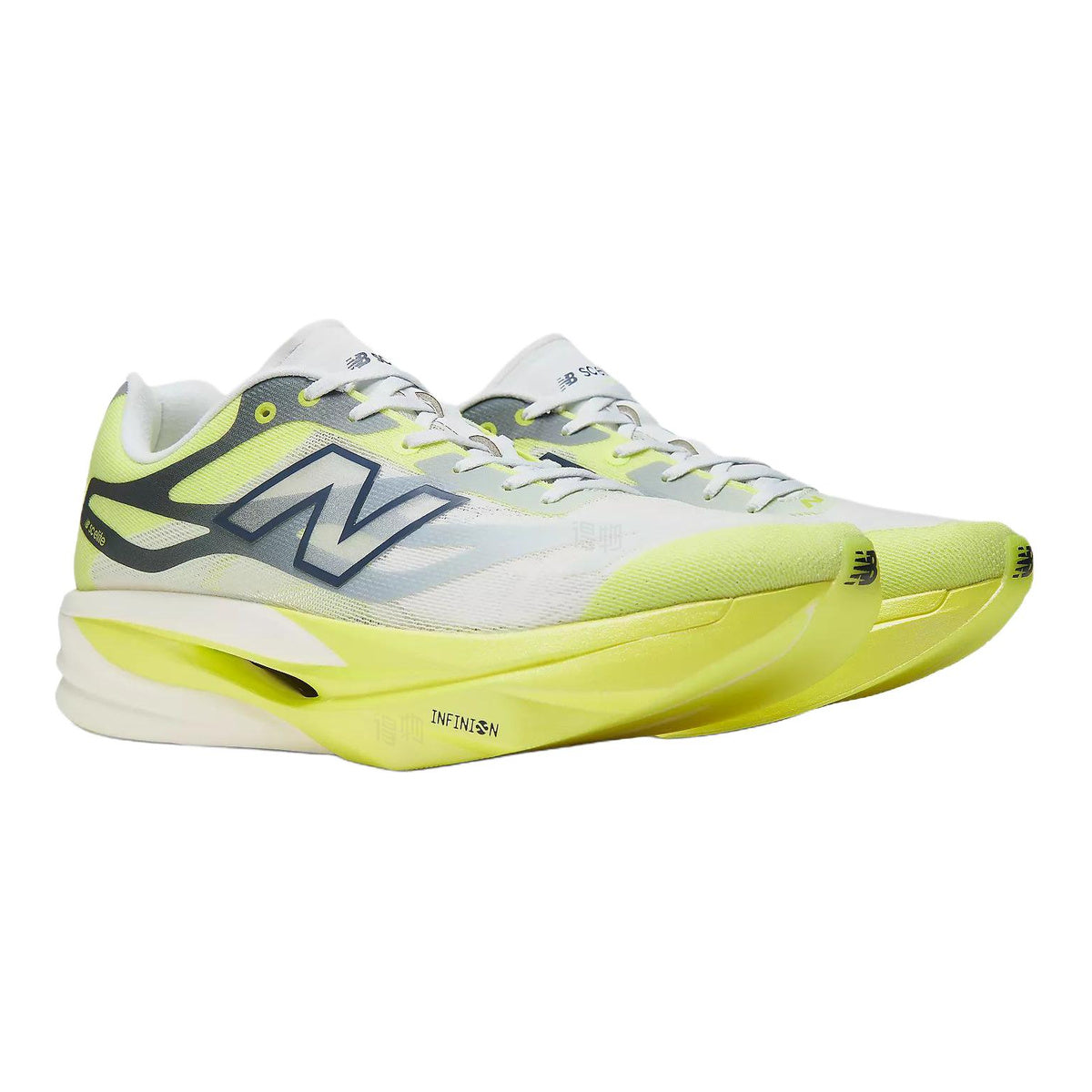New Balance FuelCell SuperComp Elite v6 Carbon Running Shoes - White/Yellow