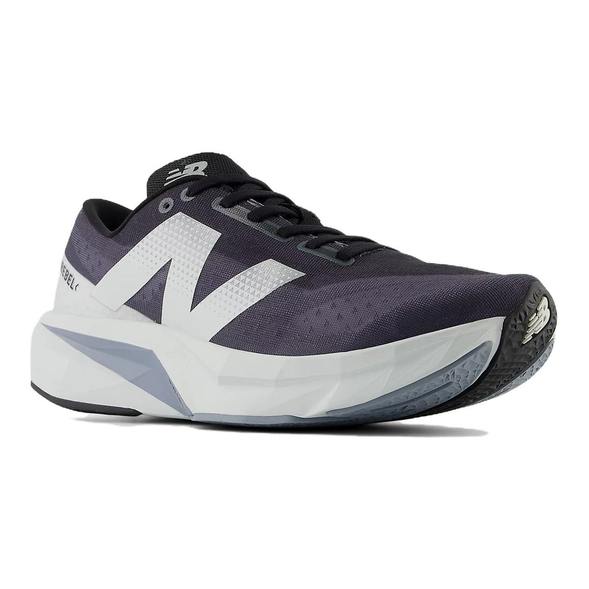 New Balance FuelCell Rebel v4 Unisex Lightweight Running Shoes – Graphite/White