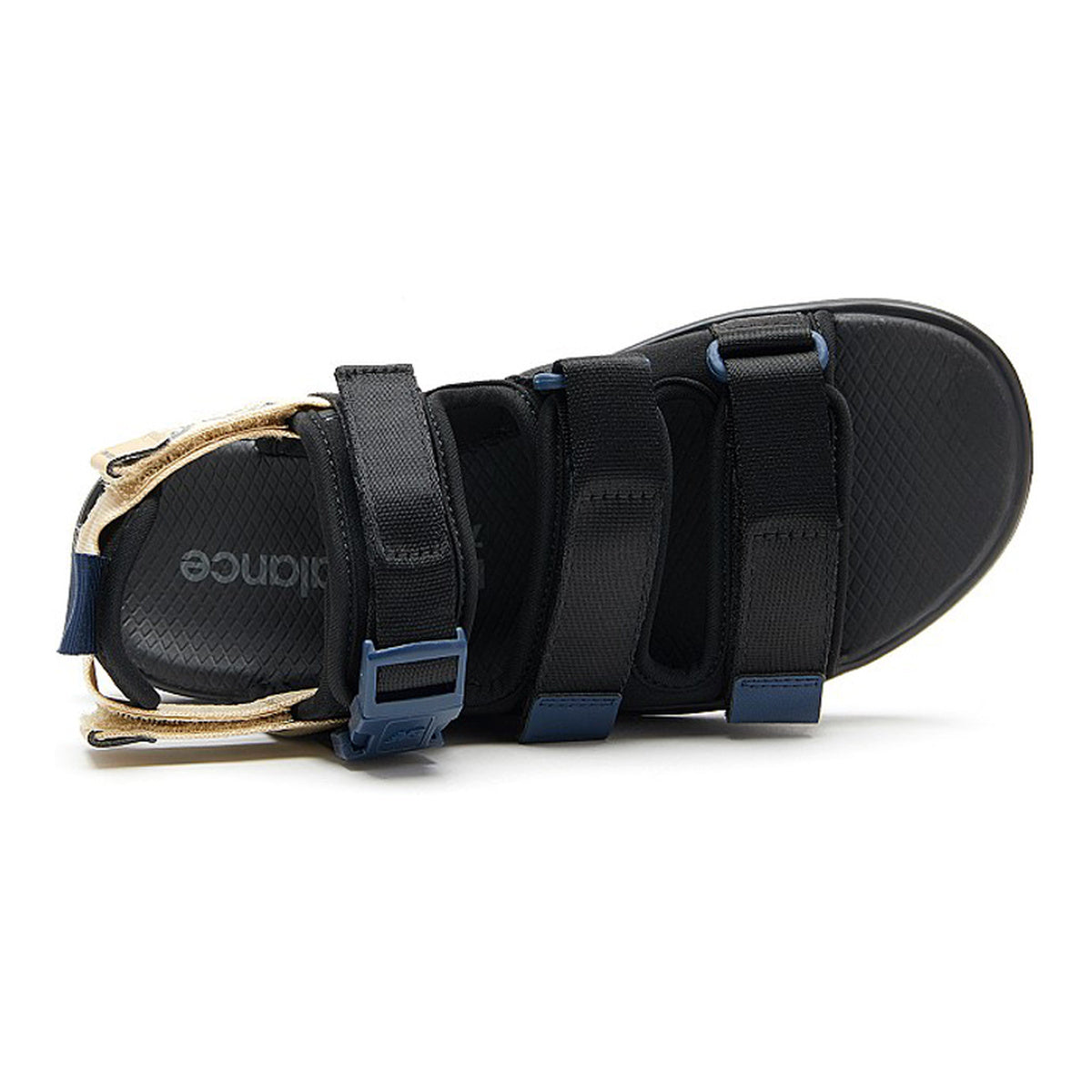 New Balance 750 Unisex Sandals - Black/Navy/Cream