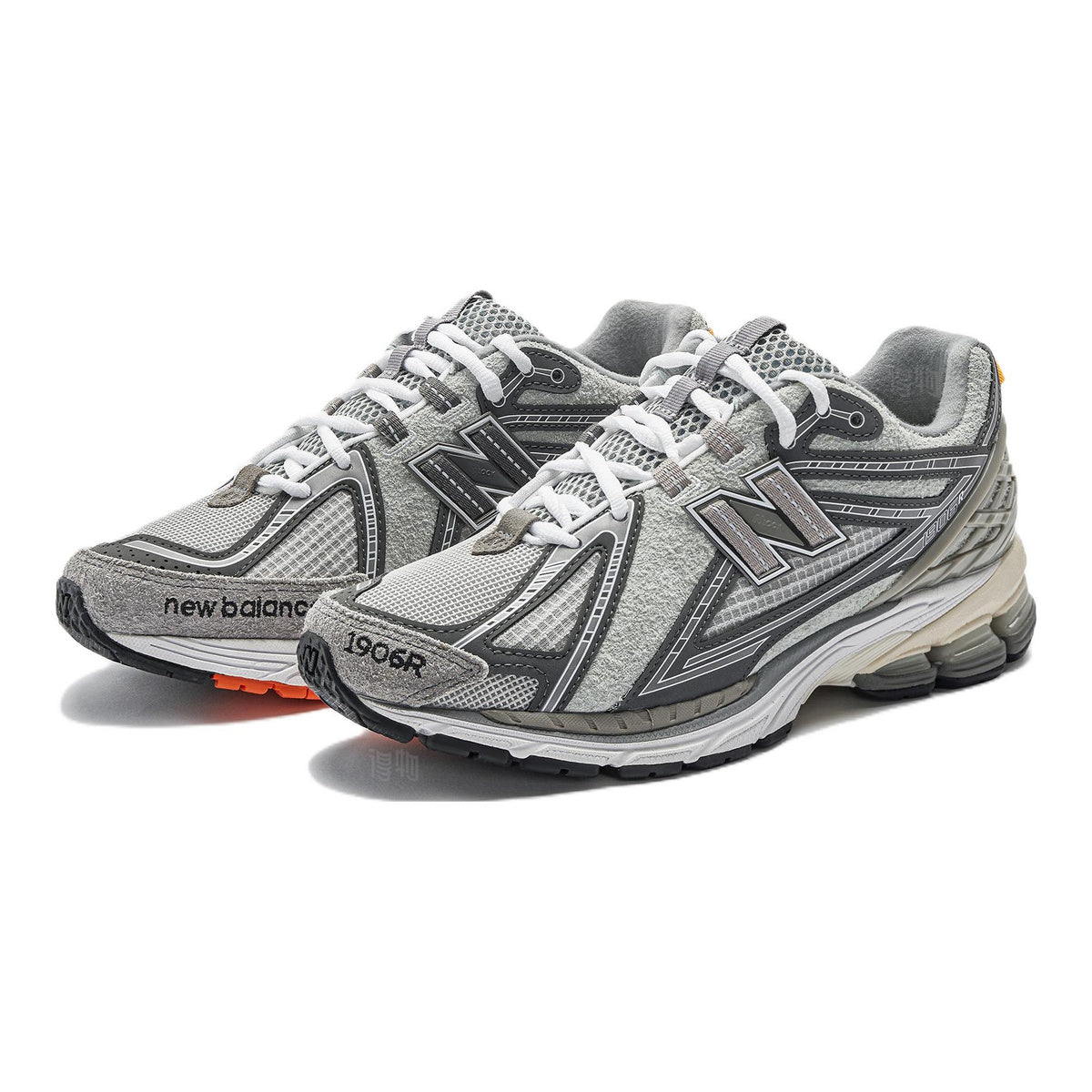 INVINCIBLE x N.HOOLYWOOD x New Balance 1906R Unisex Running Shoes - Grey/Green
