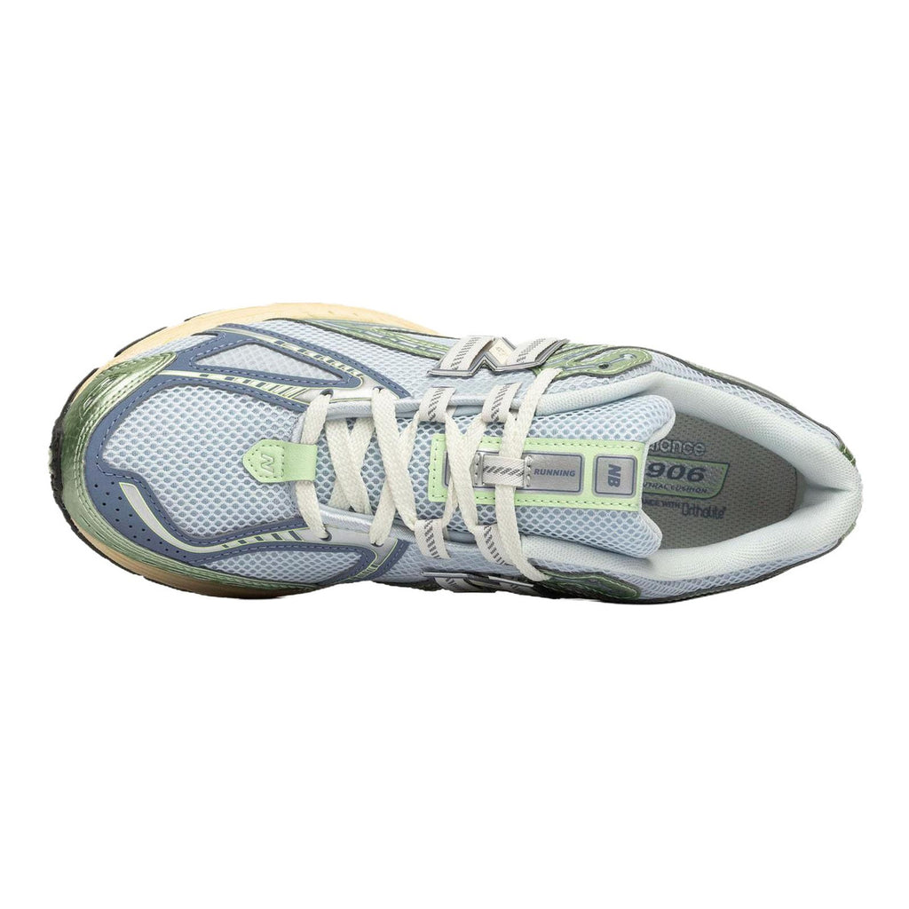 New Balance 1906R Unisex Mesh Lifestyle Running Sneakers – Quarry Blue/Sage