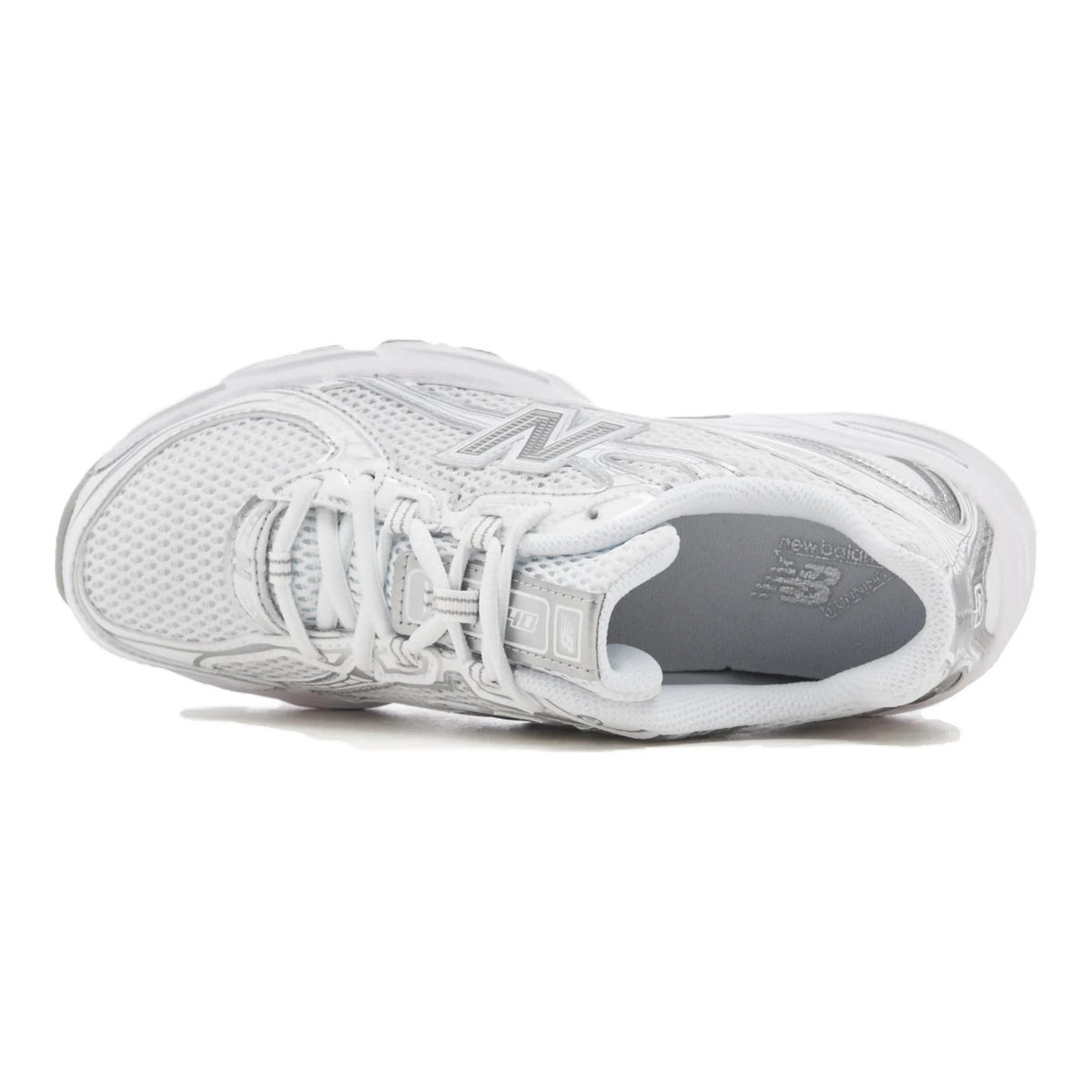 New Balance 740 Unisex Mesh Running Shoes – Triple White/Grey