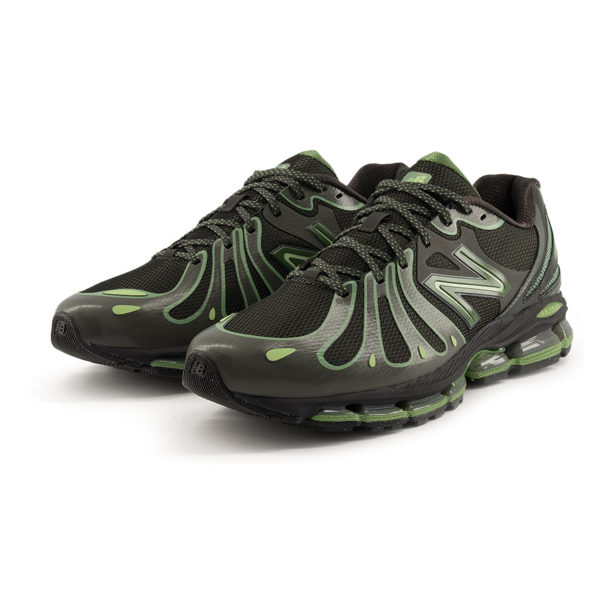 New Balance 1890 Unisex Mesh Lifestyle Running Sneakers – Nightwatch Green/Sage
