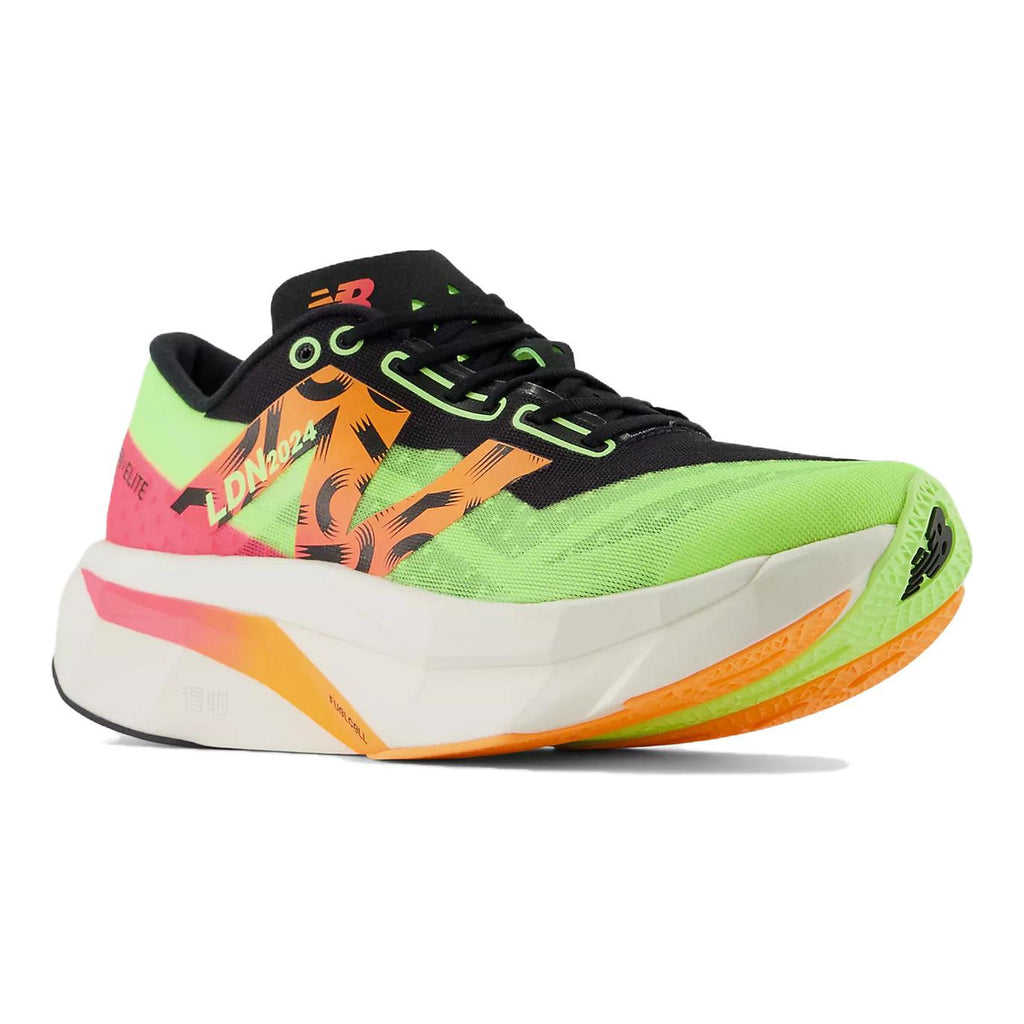 New Balance FuelCell SuperComp Elite v4 London Unisex Carbon Plate Racing Shoes – Neon Green/Pink