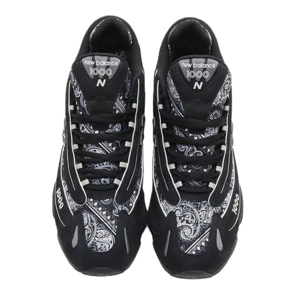 atmos x New Balance 1000 Bādhnū Men's Lifestyle Sneakers - Black/White