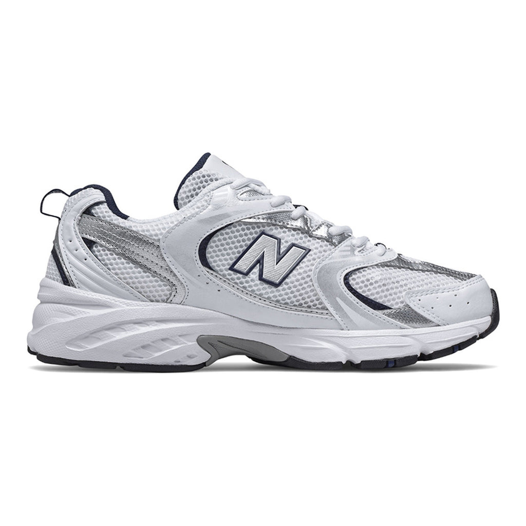 New Balance 530 Unisex Classic Retro Lifestyle Sneakers – White/Silver