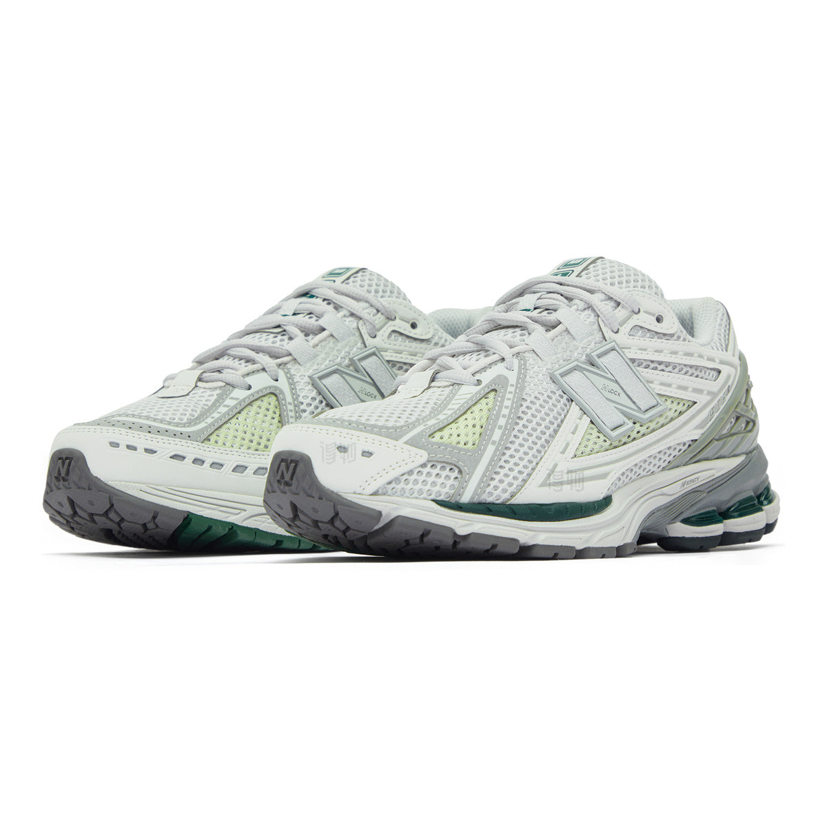 New Balance 1906R Unisex Mesh Lifestyle Running Sneakers – White/Nightwatch Green
