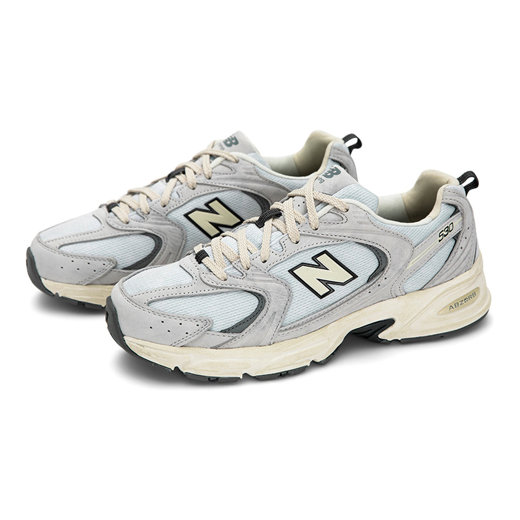 New Balance 530 Unisex Retro Lifestyle Running Shoes – Grey/White