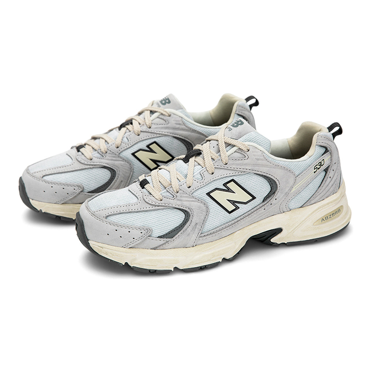 New Balance 530 Unisex Retro Lifestyle Running Shoes – Grey/White
