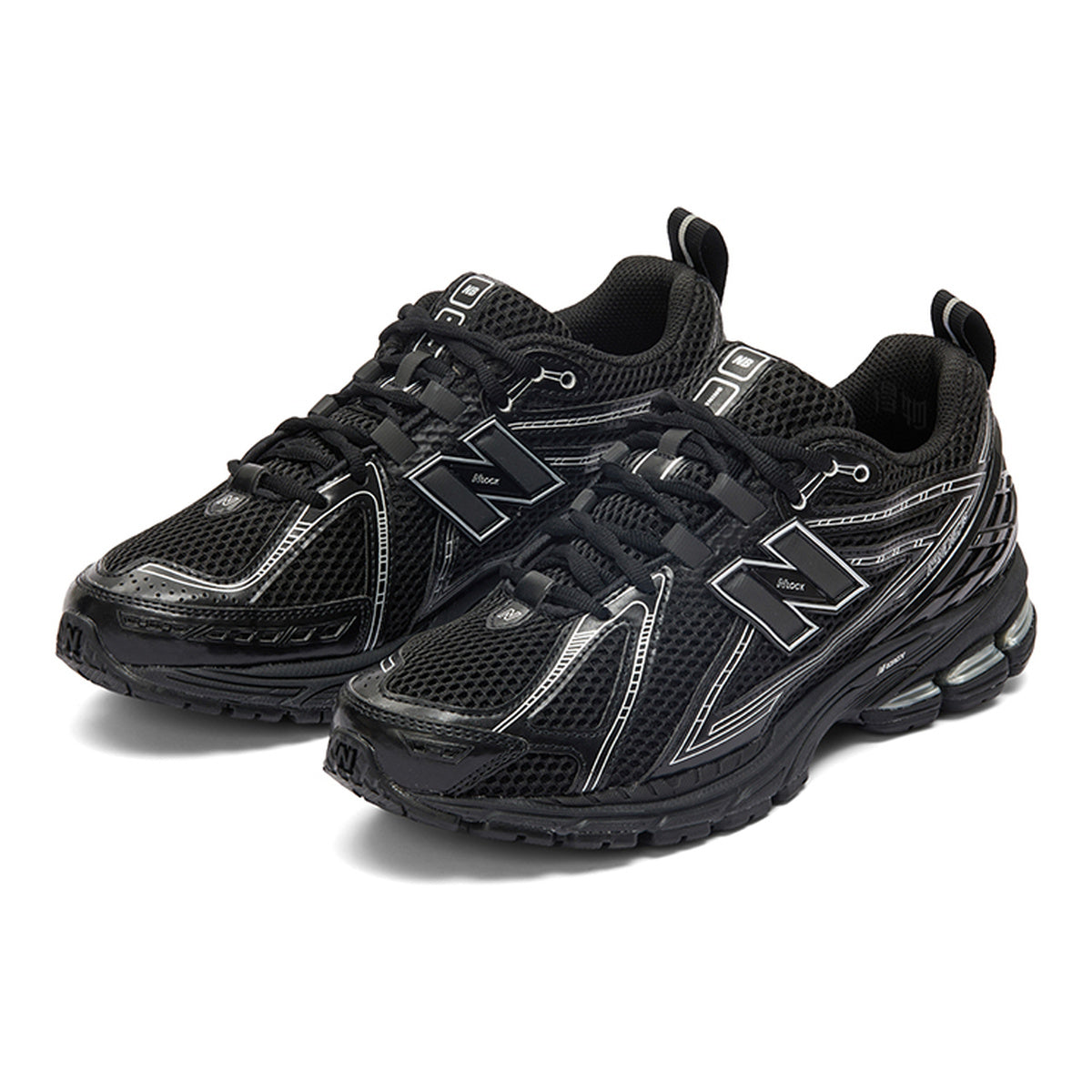 New Balance 1906R Unisex Mesh Lifestyle Running Sneakers – Black/Silver Metallic