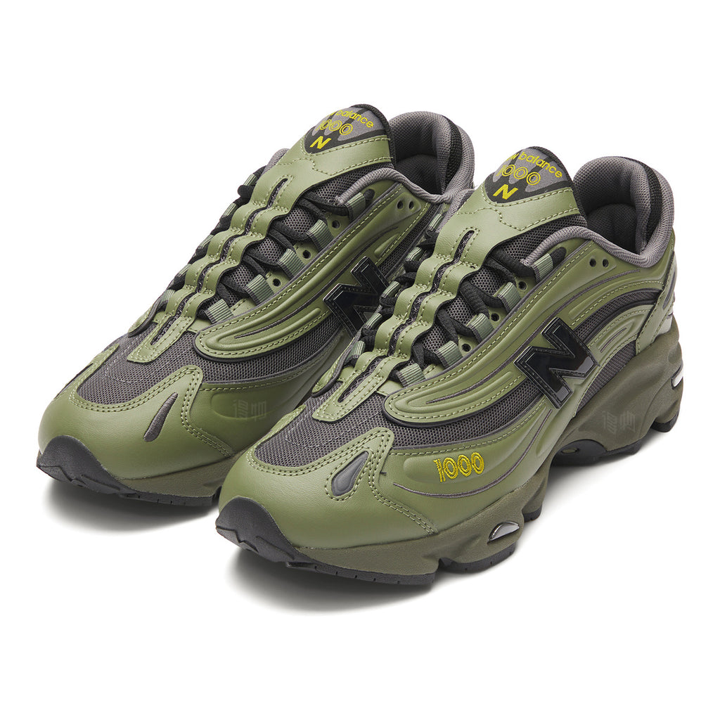 New Balance 1000 Unisex Running Shoes - Army Green