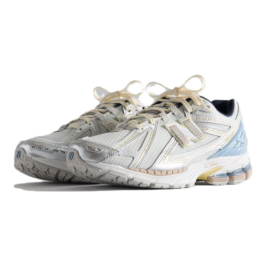 Kith x New Balance 1906R Unisex Mesh Lifestyle Running Sneakers – Sea Salt/Light Blue