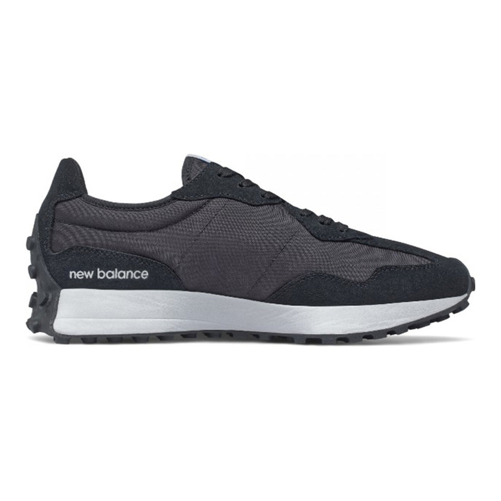 New Balance 327 Unisex Suede Lifestyle Sneakers – Black/White