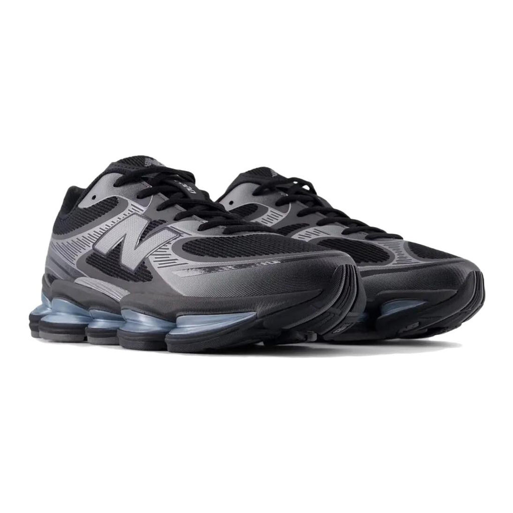 New Balance ABZORB 2000 Unisex Mesh Lifestyle Running Sneakers – Black/Gunmetal