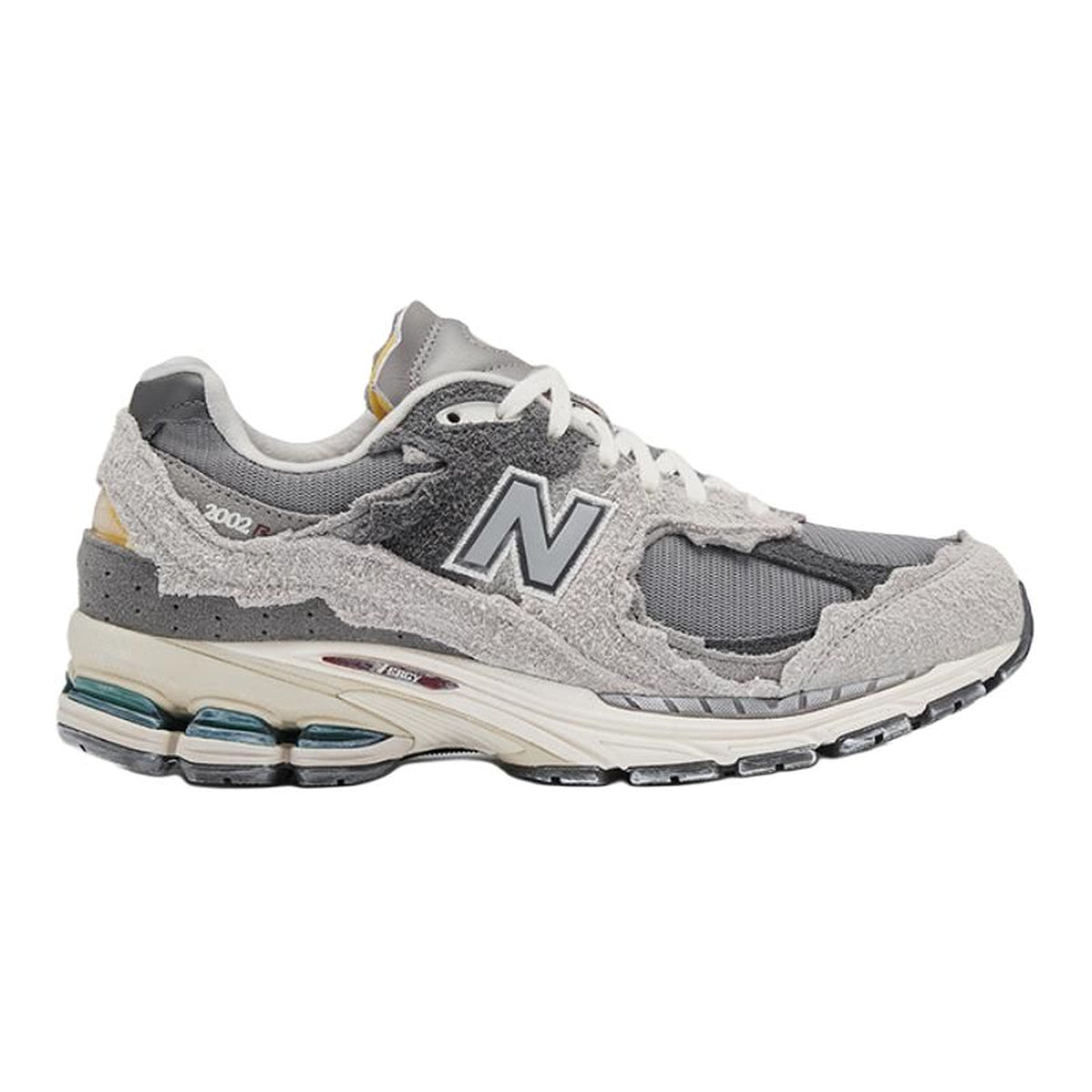 New Balance 2002R Unisex Suede ABZORB Lifestyle Running Shoes – Rain Cloud Grey
