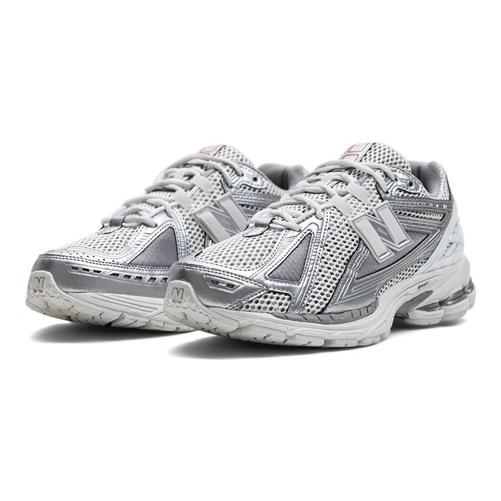New Balance 1906R Unisex Mesh Lifestyle Running Sneakers – Silver Metallic/White