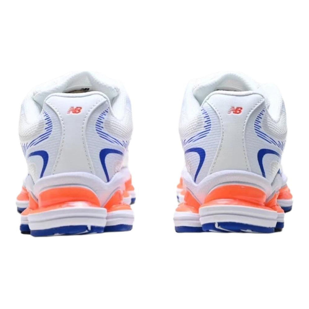 New Balance ABZORB 2000 Unisex Mesh Lifestyle Running Sneakers – White/Royal Blue/Orange