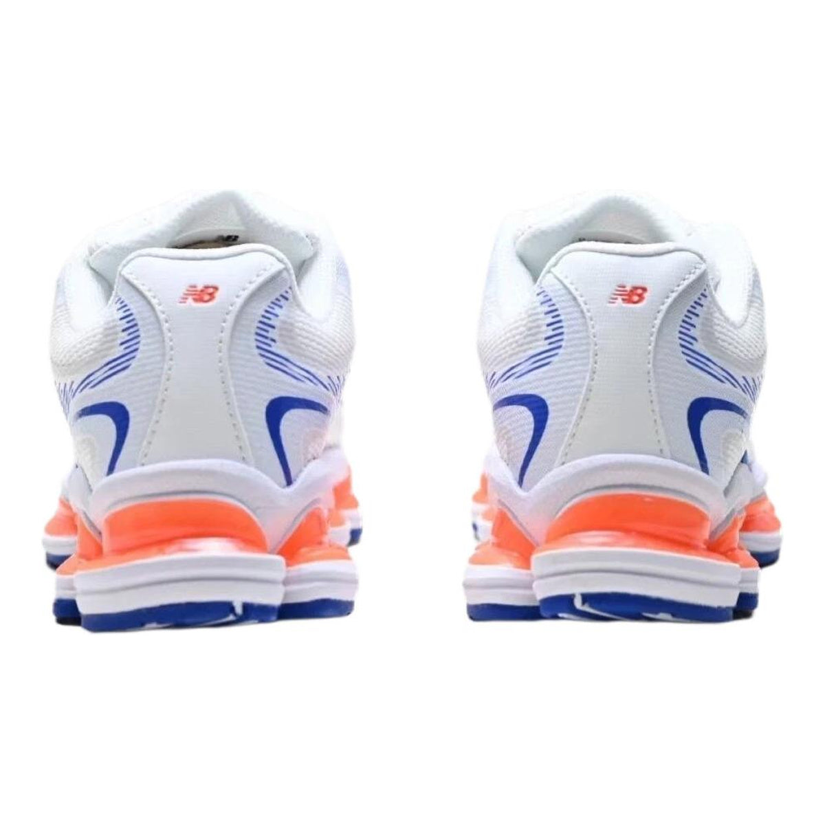 New Balance ABZORB 2000 Unisex Mesh Lifestyle Running Sneakers – White/Royal Blue/Orange