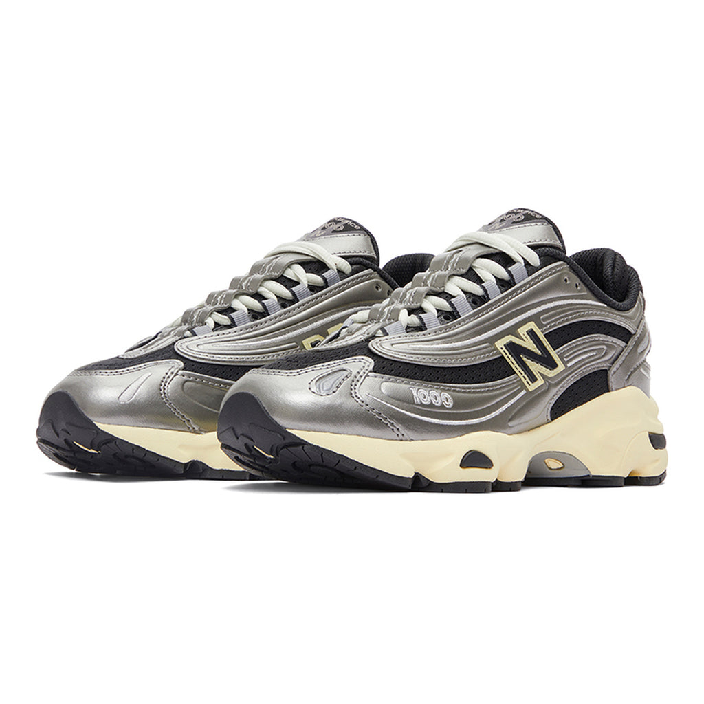 New Balance 1000 Y2K Unisex Running Shoes - Silver/Black