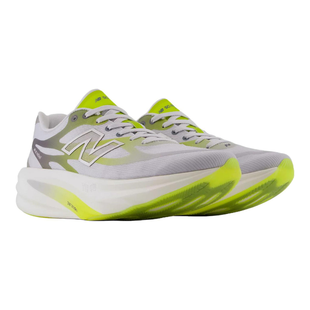 New Balance SuperComp Rebel V1 Unisex Running Shoes - Light Grey/Yellow