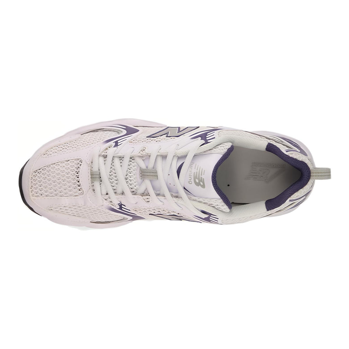 New Balance 530 Unisex Mid-Top Retro Lifestyle Sneakers – White/Grey