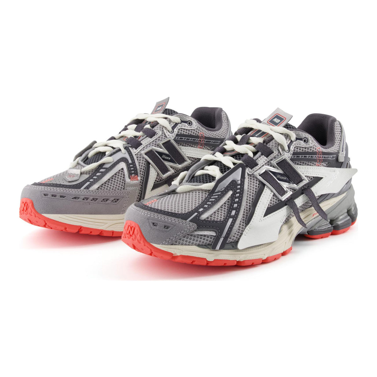 New Balance 1906A Unisex Mesh Lifestyle Running Sneakers – Grey/White/Red