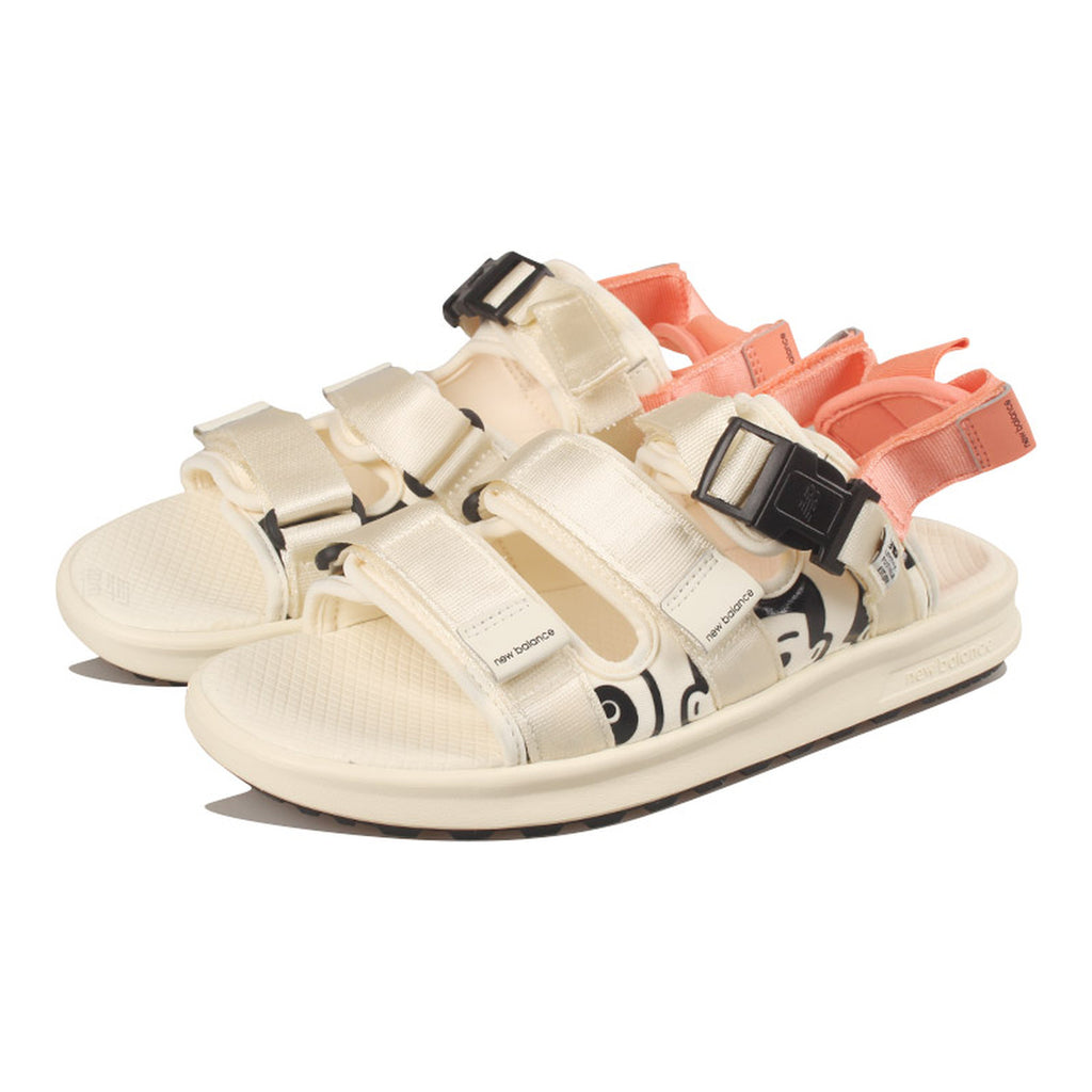 Noritake x New Balance 750 Unisex Sandals - Cream/Coral