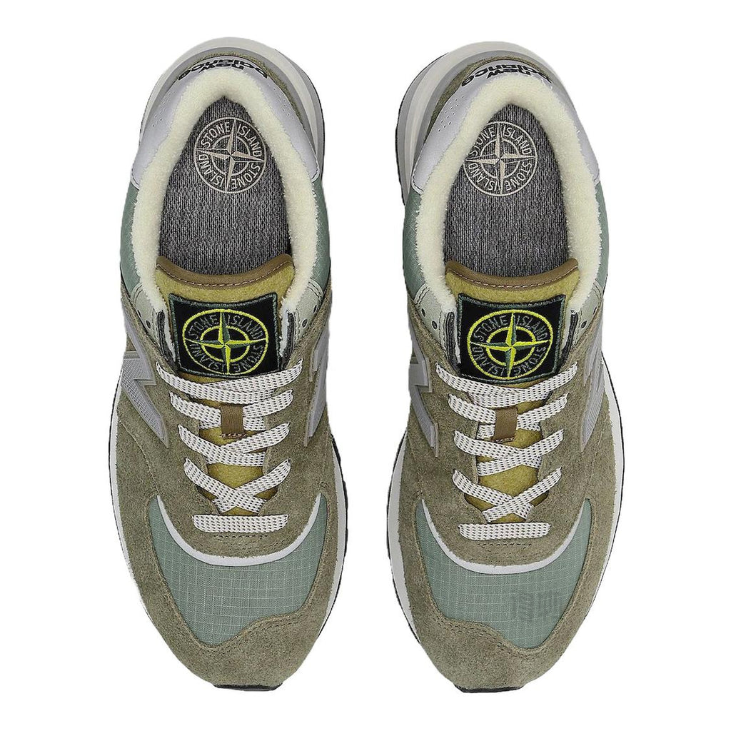 Stone Island x New Balance 574 Unisex Sneakers - Grey/Brown