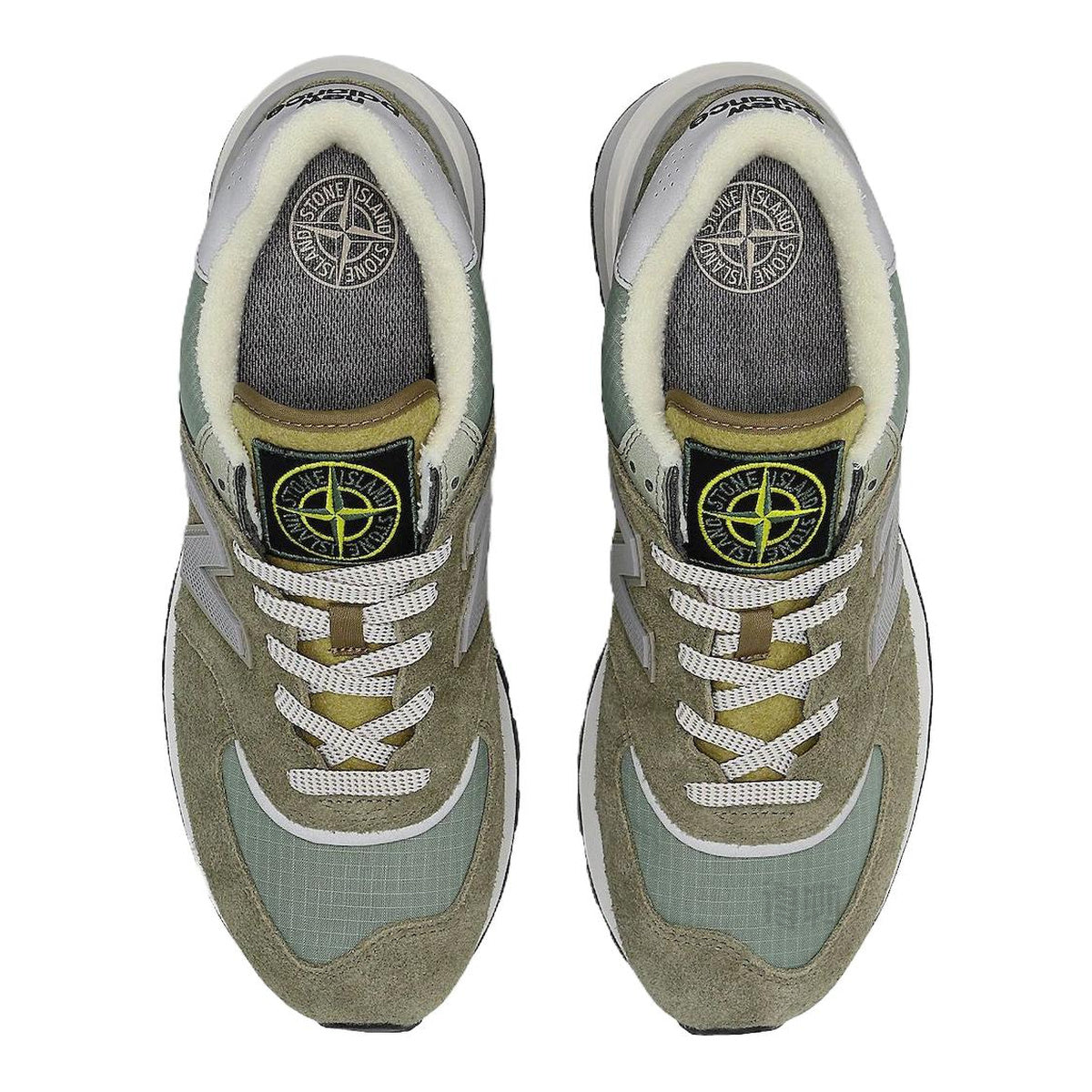 Stone Island x New Balance 574 Unisex Sneakers - Grey/Brown