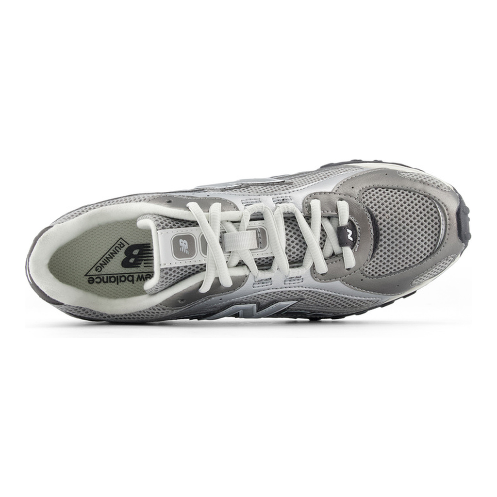 New Balance 204L Unisex Mesh Lifestyle Sneakers – Silver Metallic/Grey