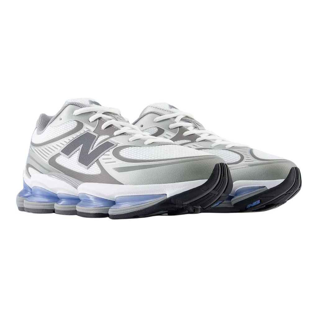 New Balance ABZORB 2000 Unisex Mesh Lifestyle Running Sneakers – White/Periwinkle