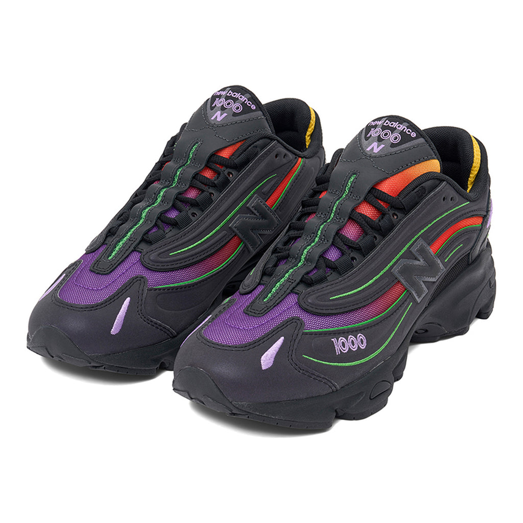 New Balance 1000 Unisex Running Shoes - Black
