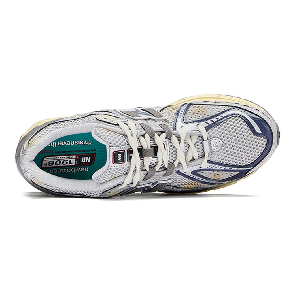 thisisneverthat x New Balance 1906R Unisex Mesh Lifestyle Running Sneakers – Grey/Silver
