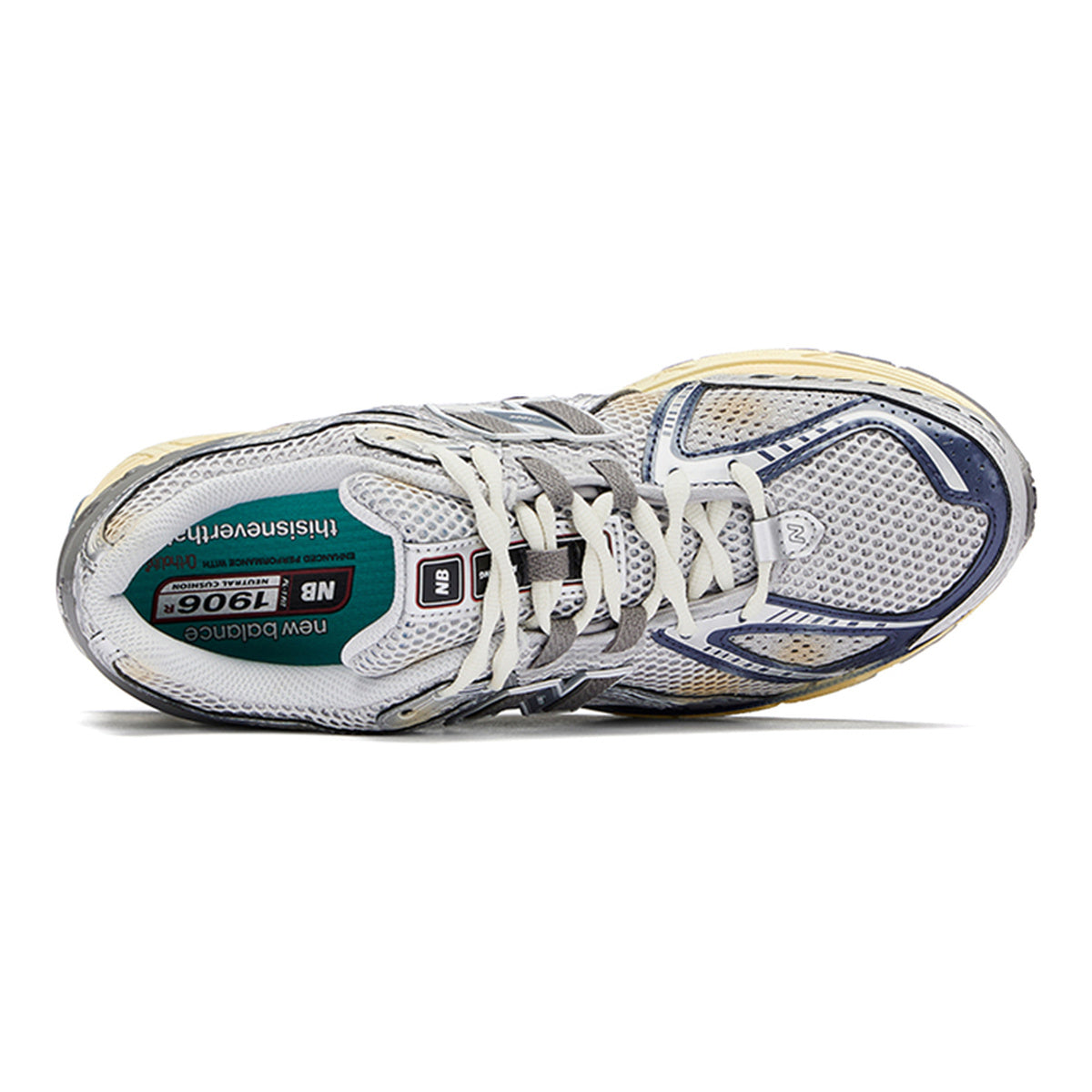 thisisneverthat x New Balance 1906R Unisex Mesh Lifestyle Running Sneakers – Grey/Silver