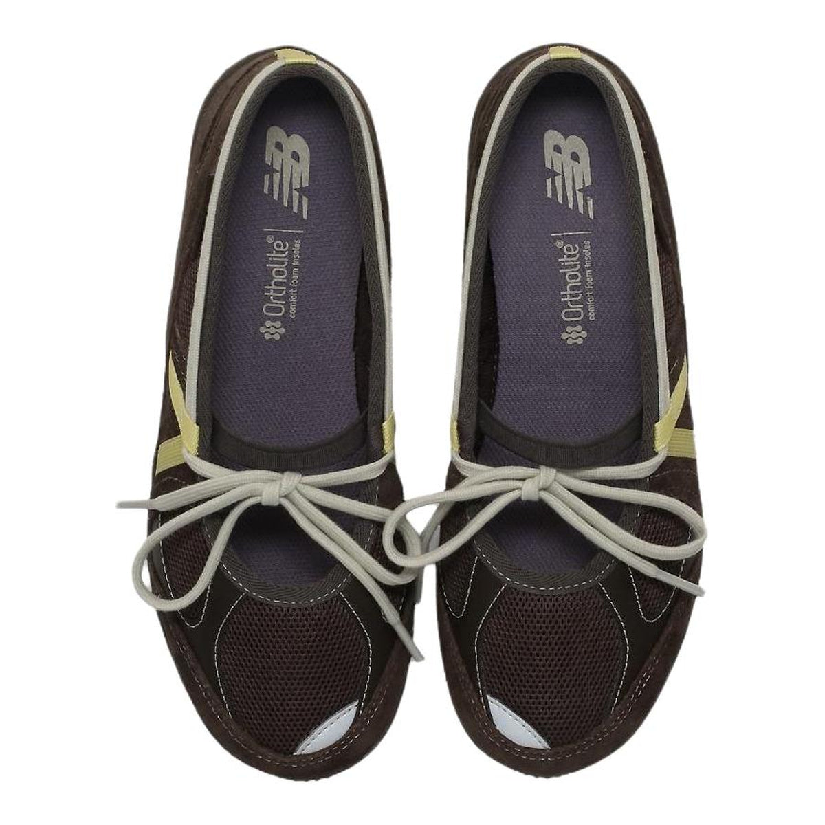 New Balance x SUNLOVE Flat Breeze Unisex Suede Slip-On Flats – Dark Brown/Butter
