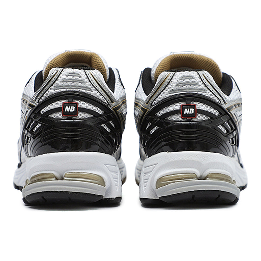New Balance 1906R Unisex Mesh Lifestyle Running Sneakers – White/Black/Gold