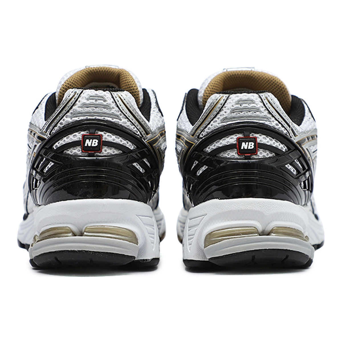 New Balance 1906R Unisex Mesh Lifestyle Running Sneakers – White/Black/Gold
